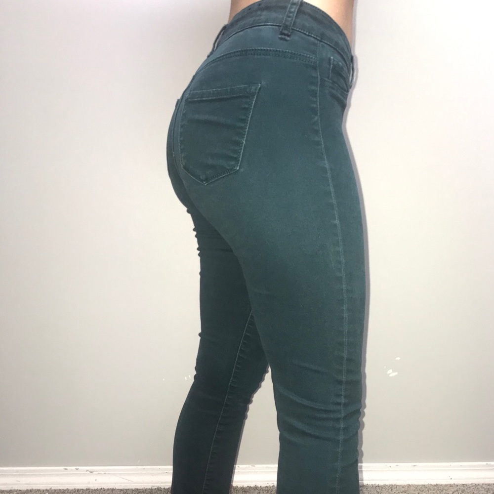 Green jeans